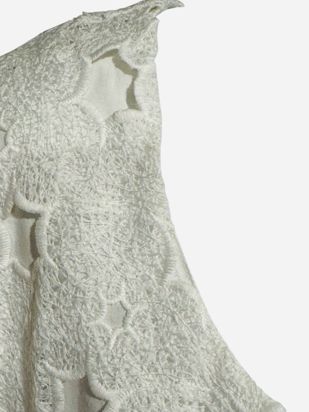 Anthropologie Sunday in Brooklyn White Lace Bodice Short Dress - Picture 8 of 11